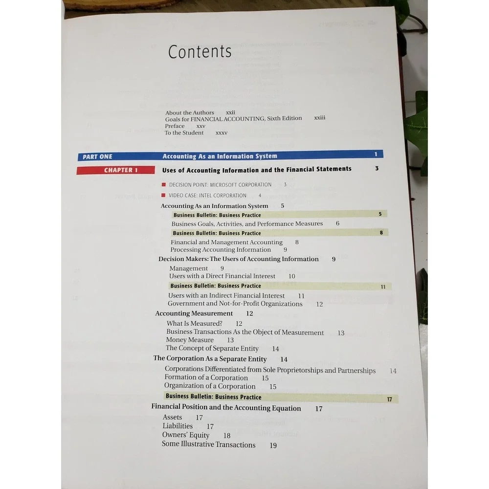Financial Accounting Text book‎ 6th Edition Belverd E. Needles Marian Powers